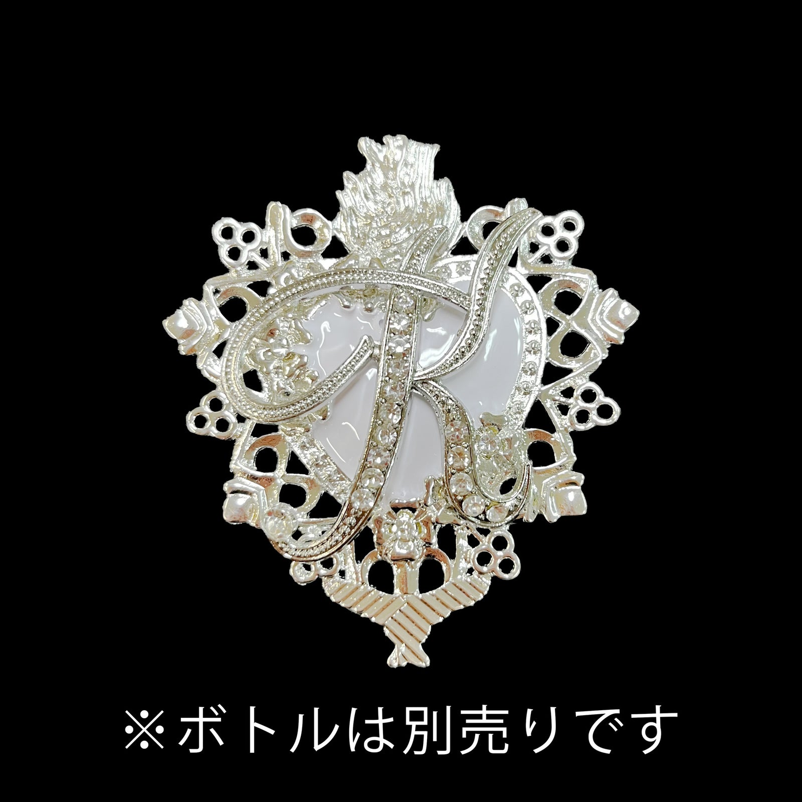 りこ様確認用♡イニシャルオブジェ クリスタル・イニシャルサイン 〜シングル（1文字＋真ん中ハート